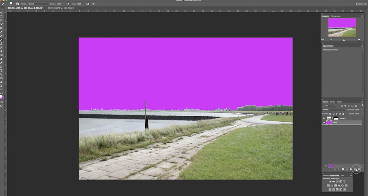 Photoshop – Auswahlen über Farbkanäle ein mächtiges Werkzeug