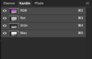 Farbkanäle in Photoshop