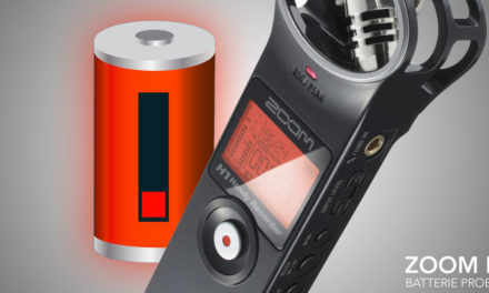 Zoom H1 Audiorekorder Batterieproblem Lösung