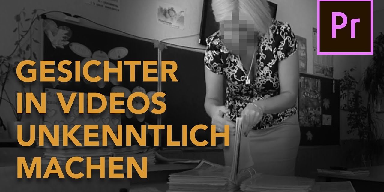 Gesichter oder Kennzeichen in Videos unkenntlich machen (Premiere Pro)