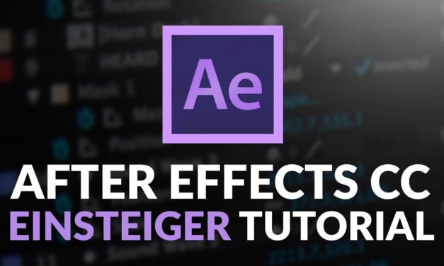 After Effects Einsteiger Tutorial