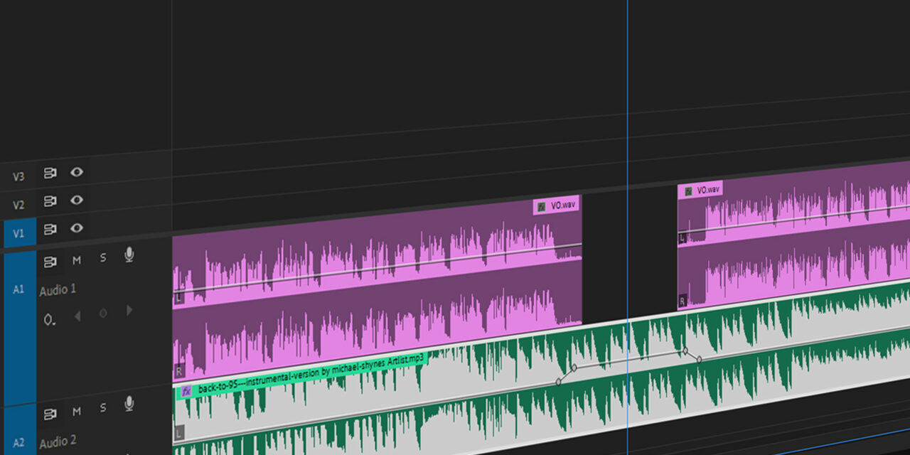 Automatisches Audio Ducking mit einem Klick – Premiere Pro