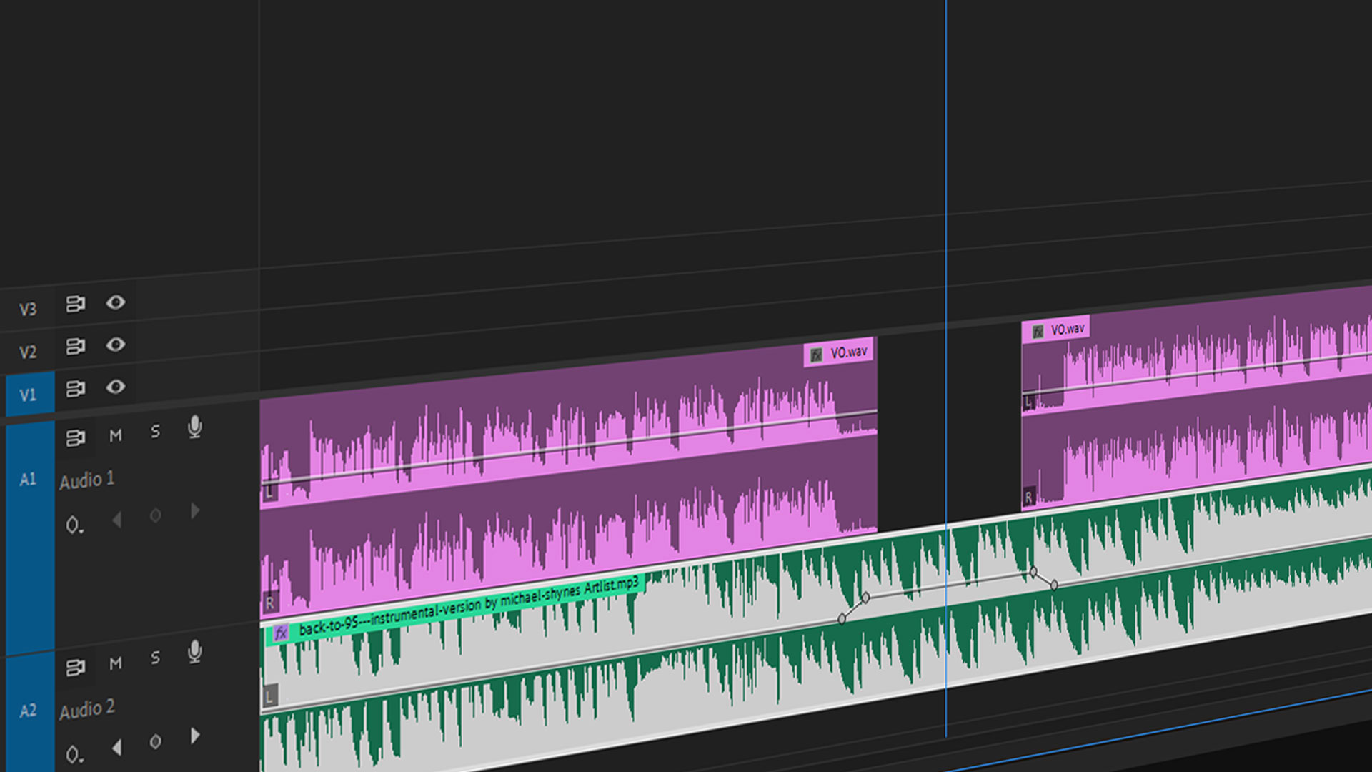 Auto Audio Ducking in Premiere Pro mit einem Klick | MUENTERMEDIA