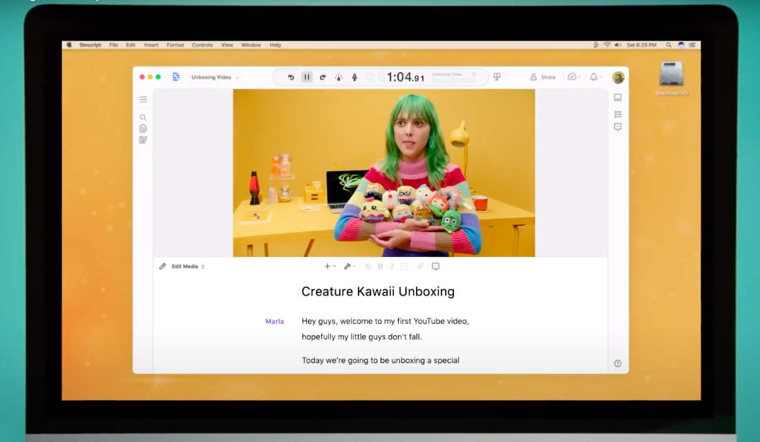 Descript – Software für Transkription und Videobearbeitung